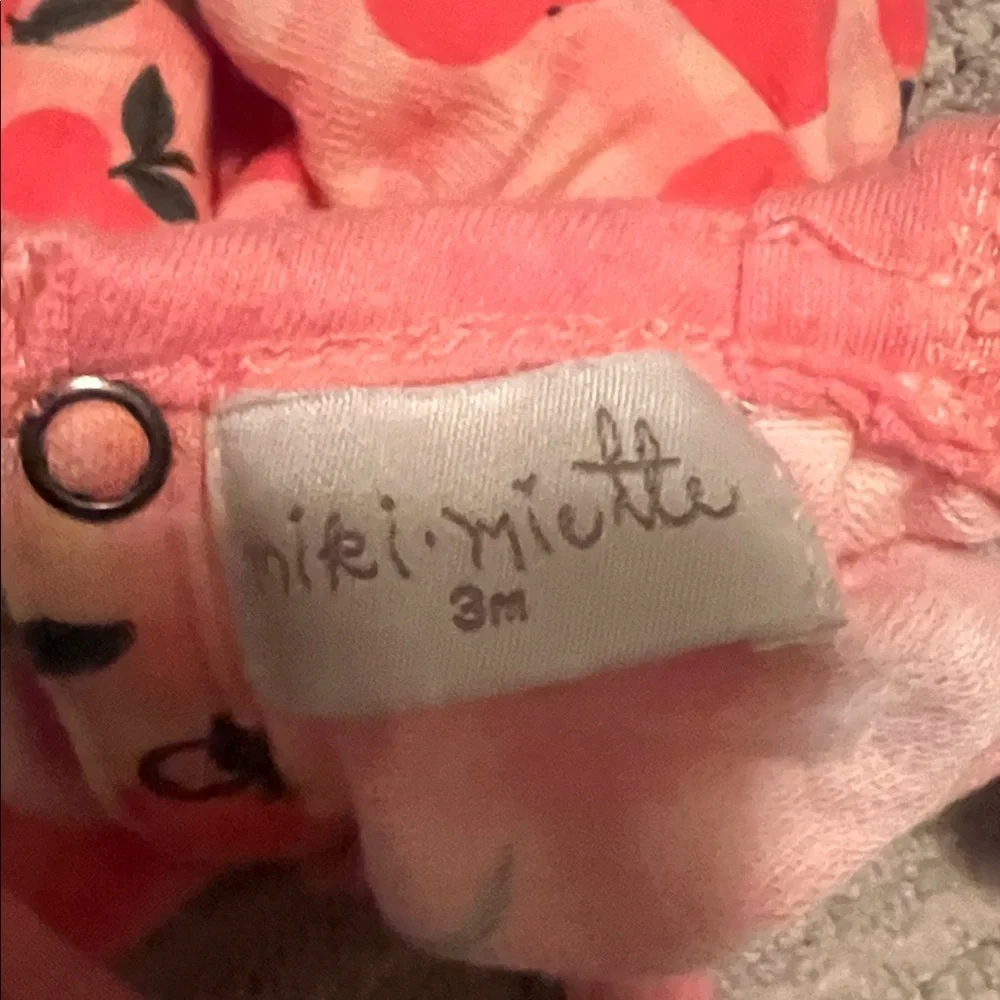 Miki Miette Baby Girl Romper 3M spring summer outfit